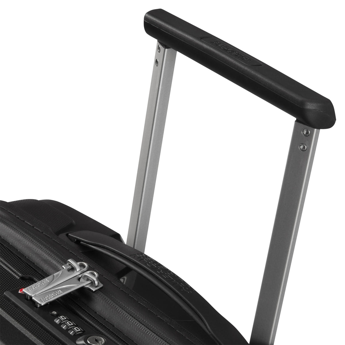 American Tourister Airconic 3 Piece Set in the color Onyx Black.