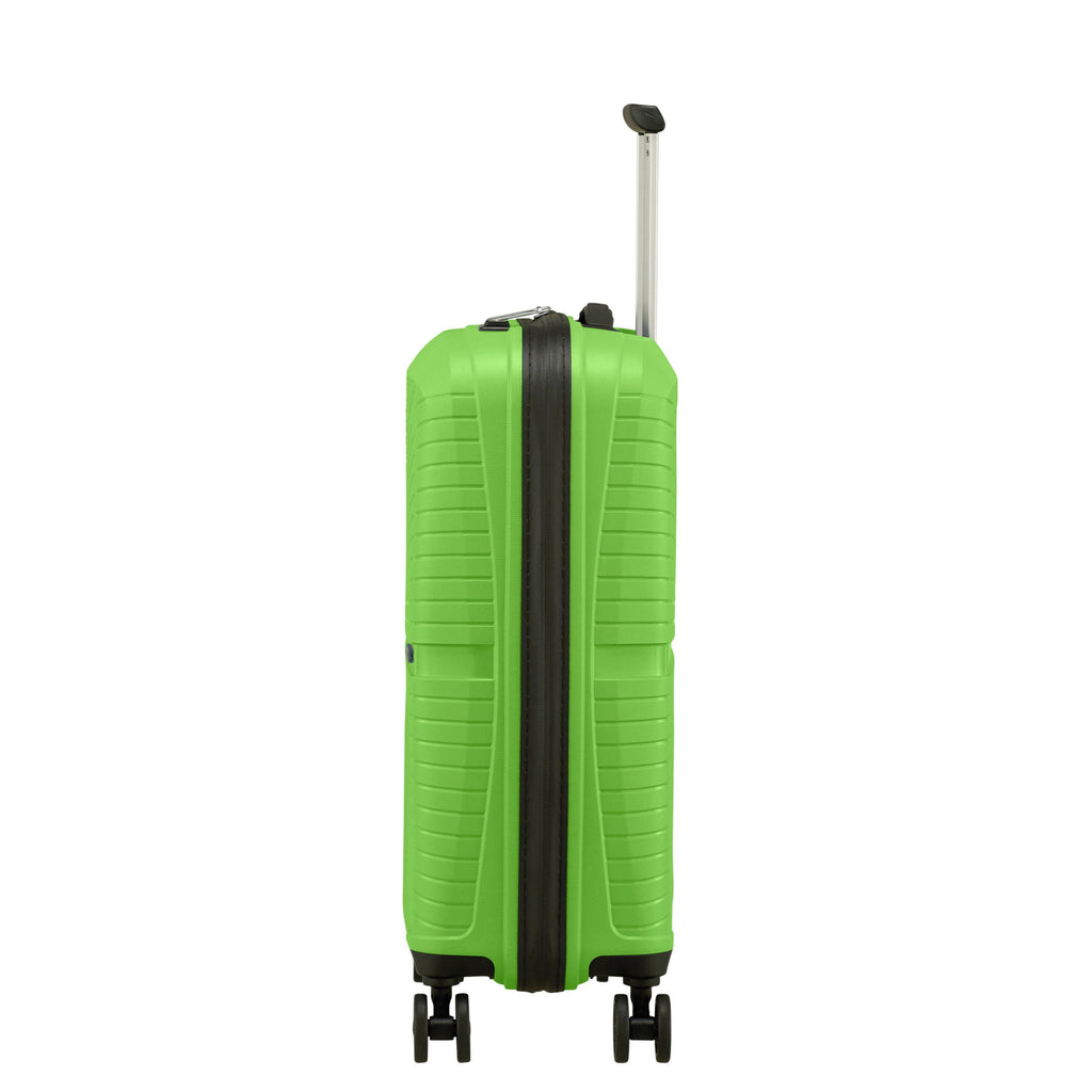 American Tourister Airconic 3 Piece Set in the color Acid Green.