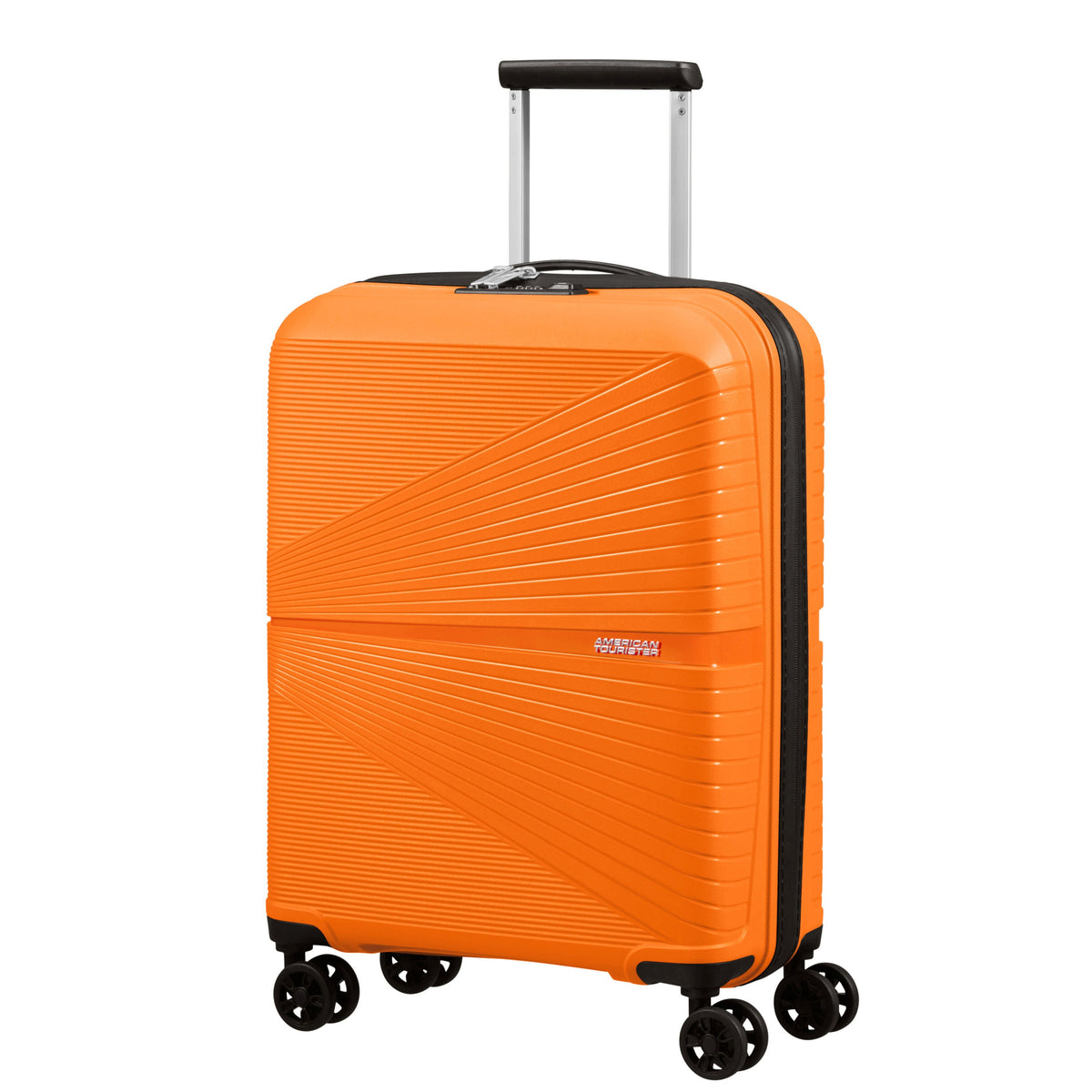 American Tourister Airconic 3 Piece Set in the color Mango Orange.