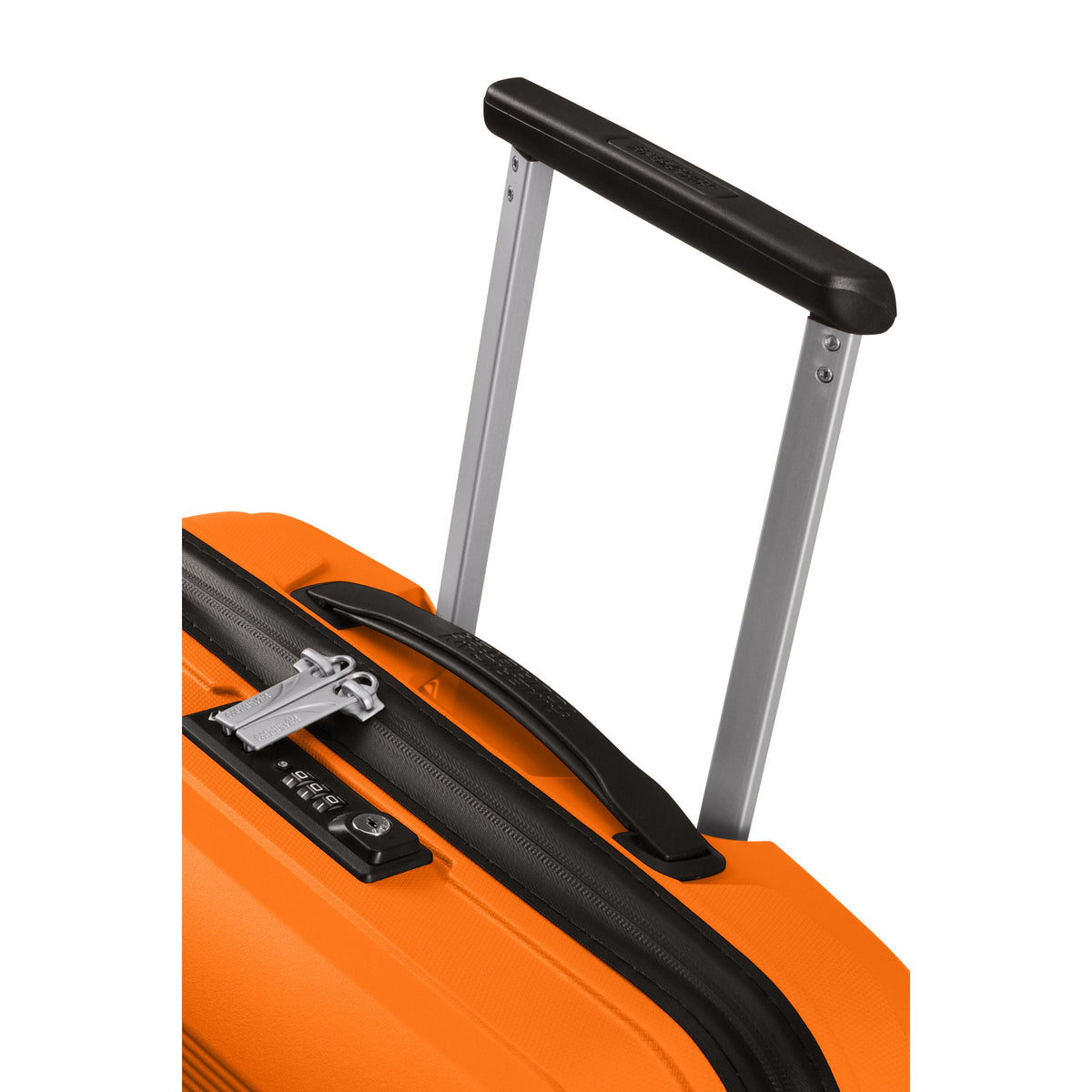 American Tourister Airconic 3 Piece Set in the color Mango Orange.