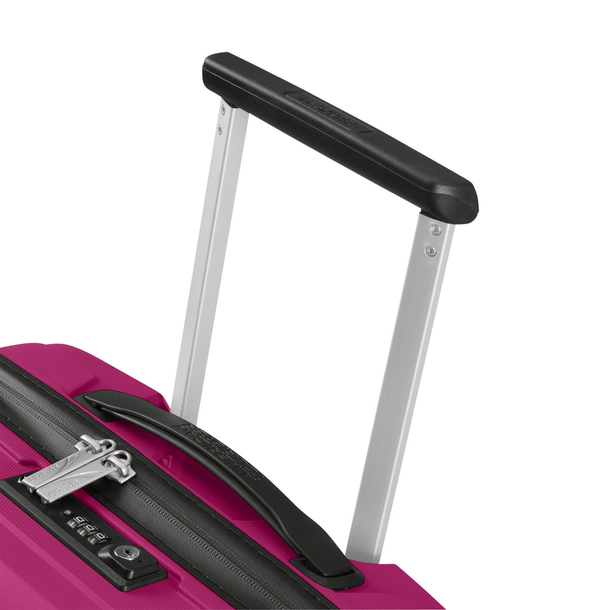 American Tourister Airconic 3 Piece Set in the color Deep Orchid.