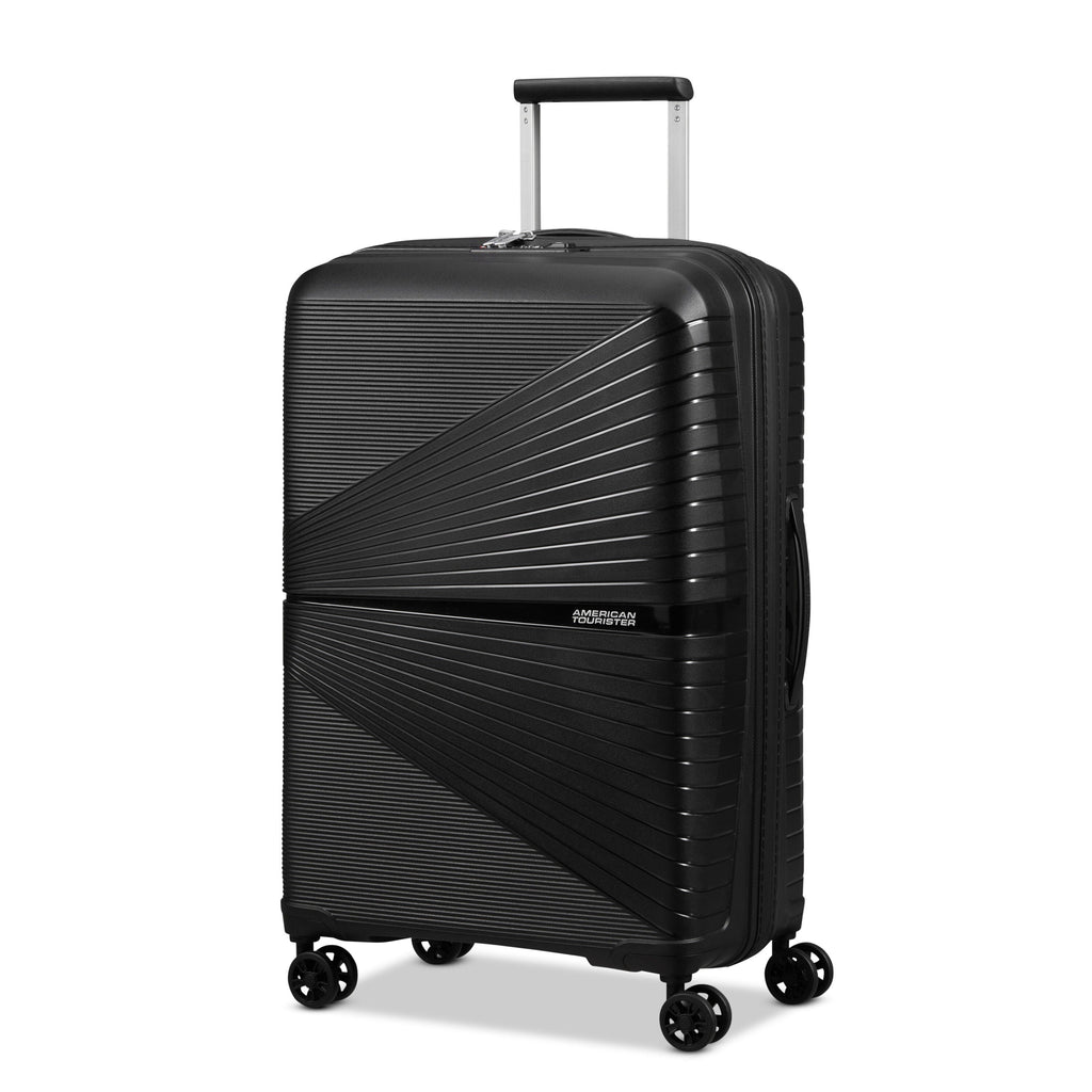 American Tourister Airconic 3 Piece Set in the color Onyx Black.