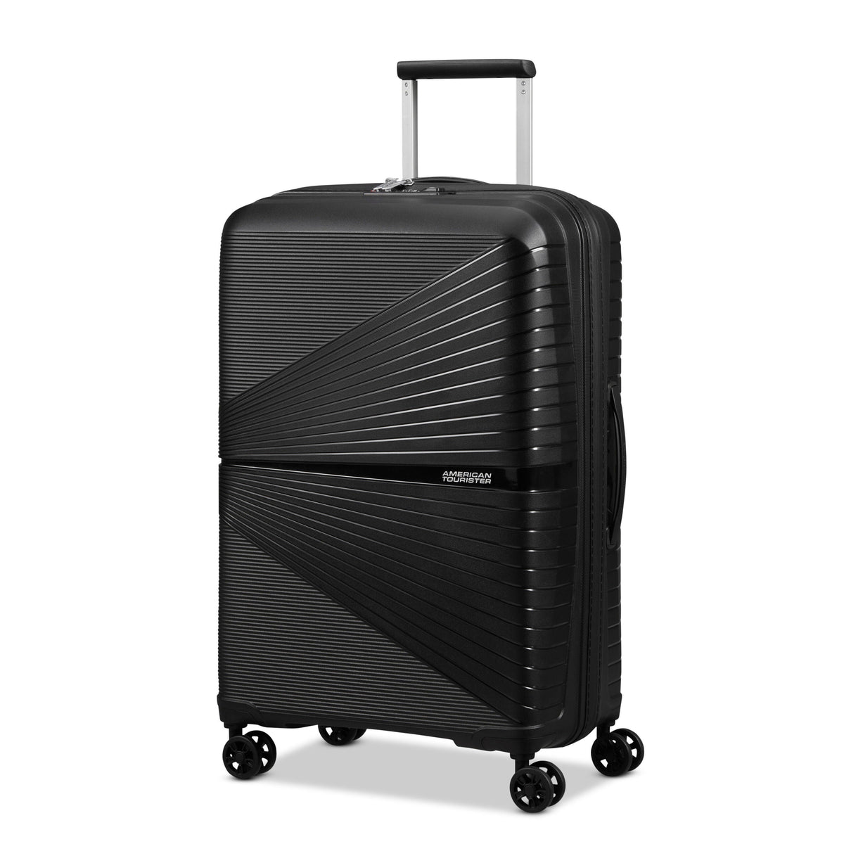 American Tourister Airconic 3 Piece Set in the color Onyx Black.