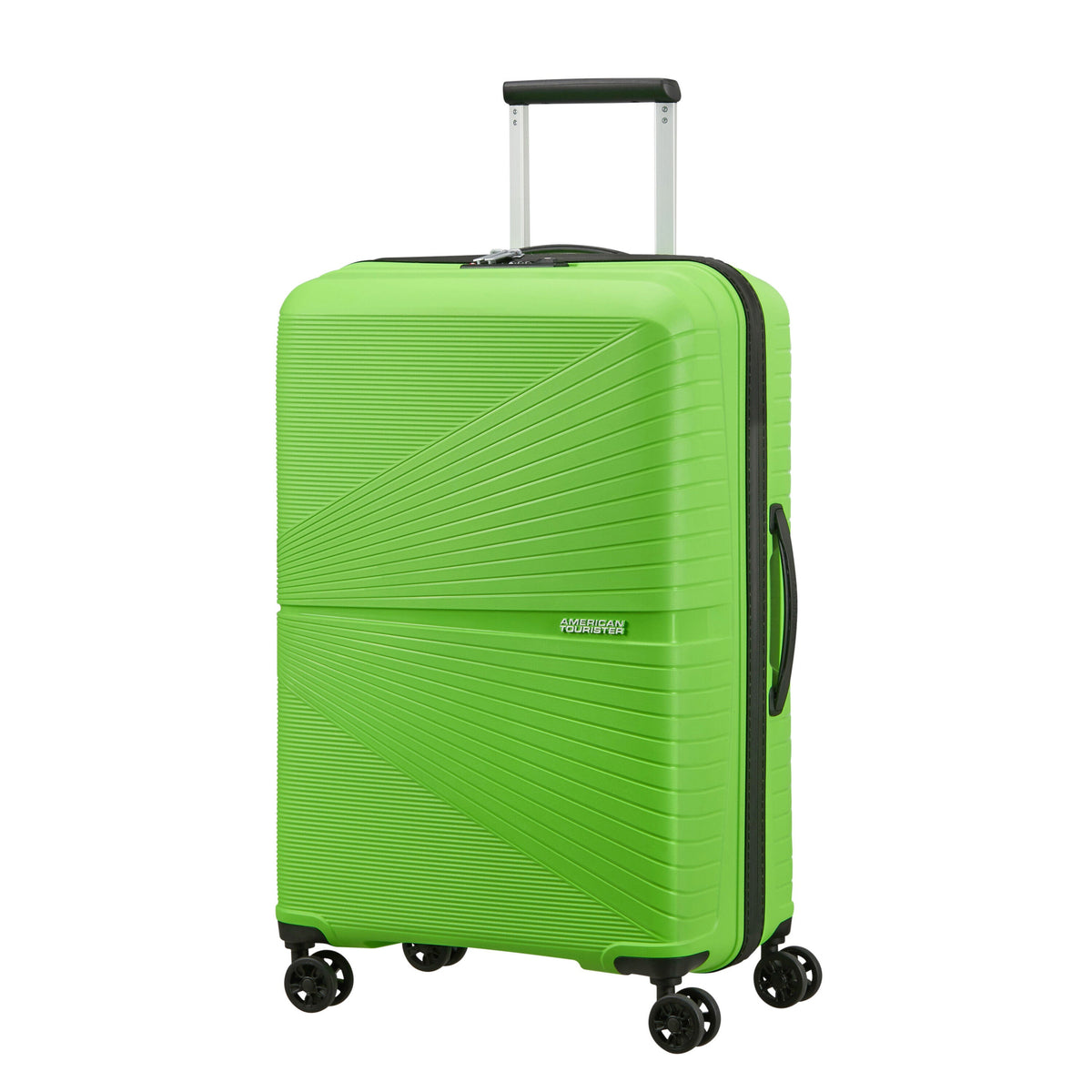 American Tourister Airconic 3 Piece Set in the color Acid Green.