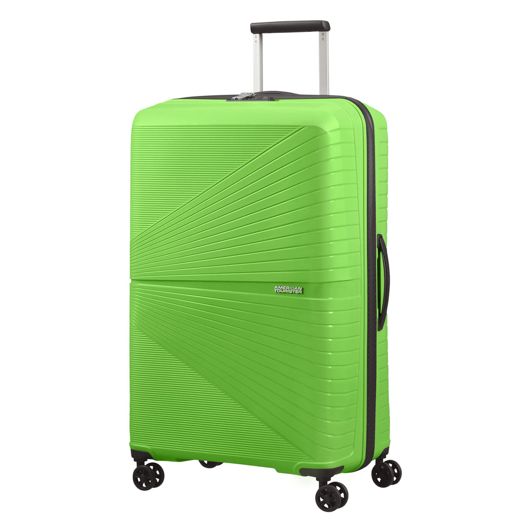 American Tourister Airconic 3 Piece Set in the color Acid Green.
