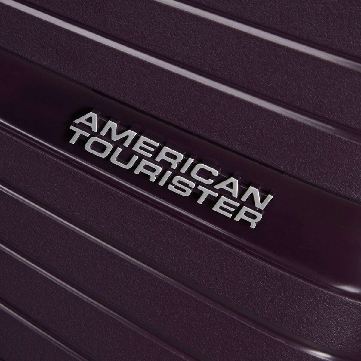 American Tourister Airconic 3 Piece Set in the color Dark Plum.