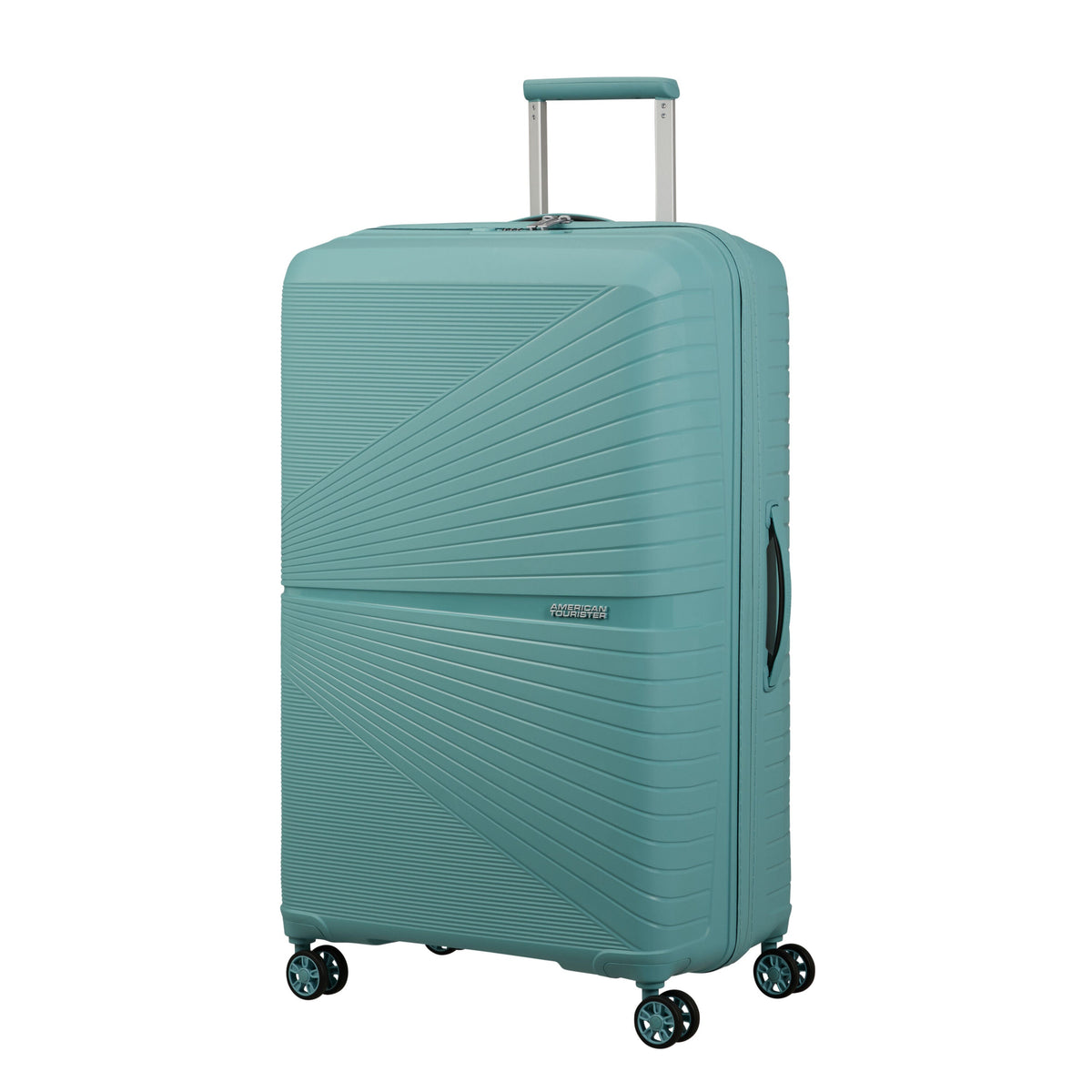 American Tourister Airconic 3 Piece Set in the color Dusty Turquoise.