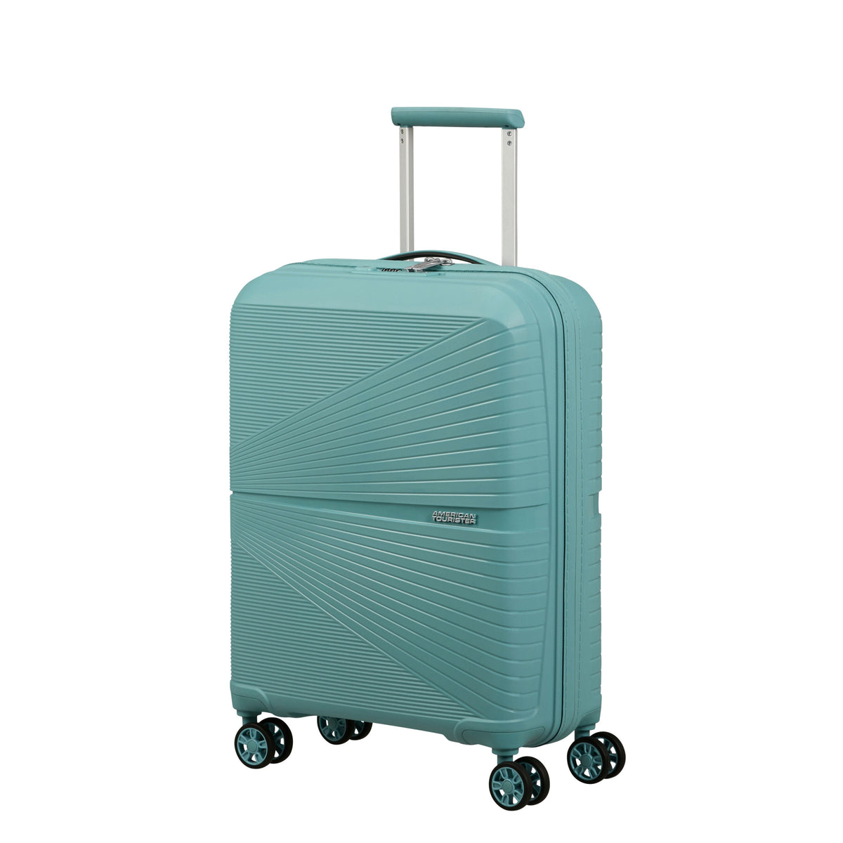 American Tourister Airconic 3 Piece Set in the color Dusty Turquoise.