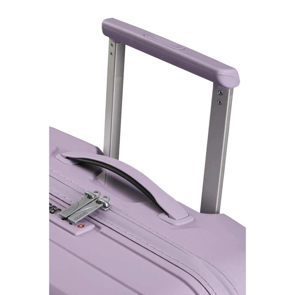 American Tourister Airconic 3 Piece Set in the color Stormy Lilac.