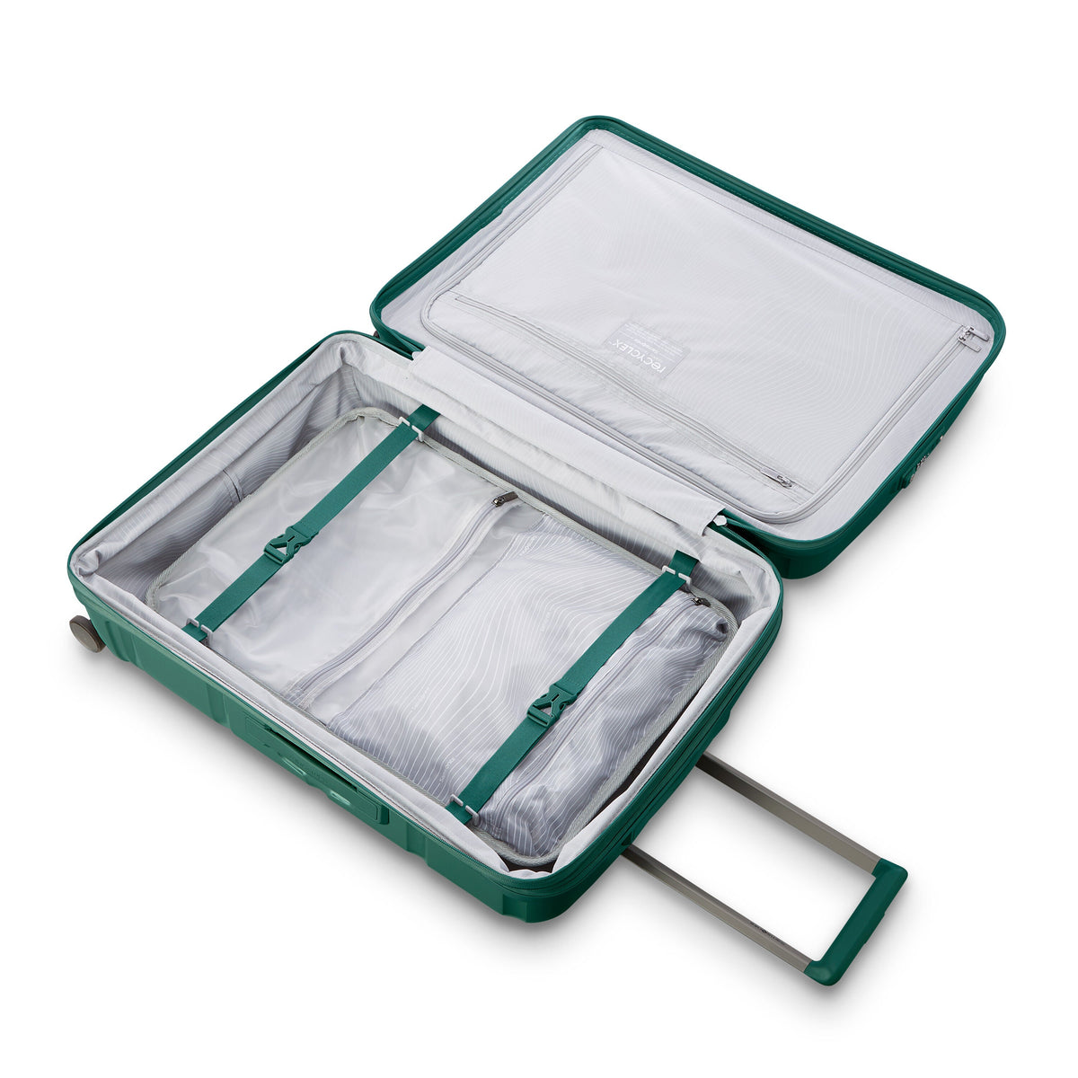 Samsonite Outline Pro Spinner Medium in the color Emerald Green.