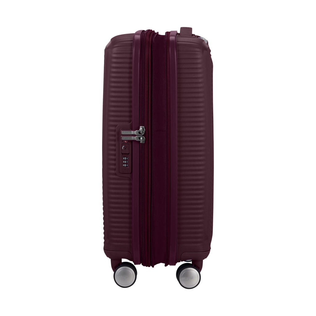 American Tourister Curio Spinner Carry-On™ in the color New | Wild Cherry.