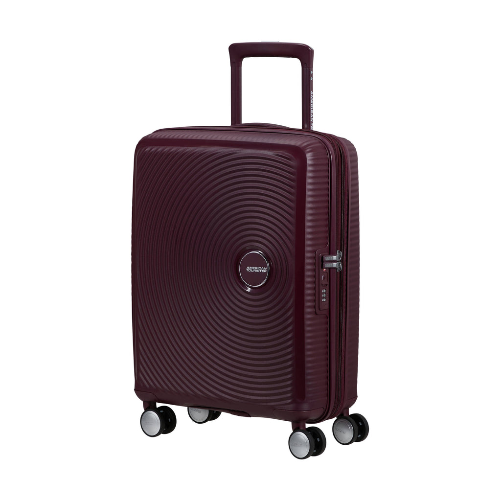 American Tourister Curio Spinner Carry-On™ in the color New | Wild Cherry.