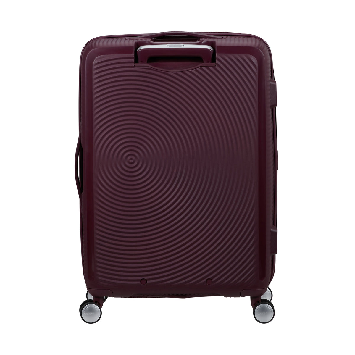 American Tourister Curio Spinner Medium in the color Wild Cherry.