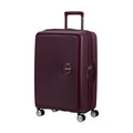 American Tourister Curio Spinner Medium in the color Wild Cherry.