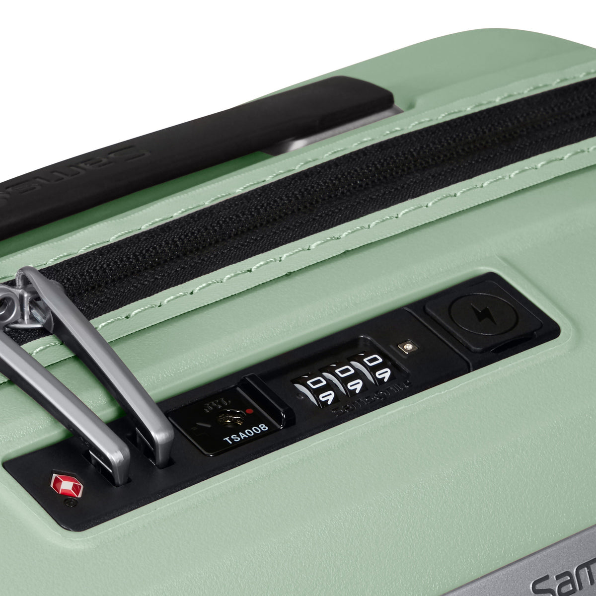 Samsonite Upscape Spinner Carry-On™ in the color Soft Sage.
