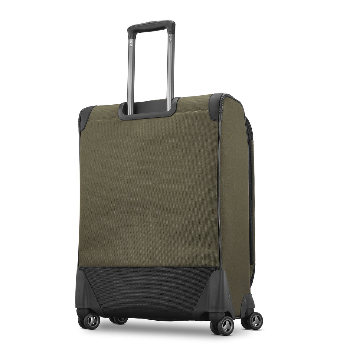 American Tourister Cargo Max SoftSide Spinner Medium in the color Olive Green.