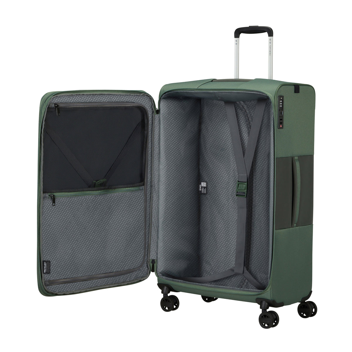 Samsonite Vaycay Spinner Large in the color Pistachio Green.