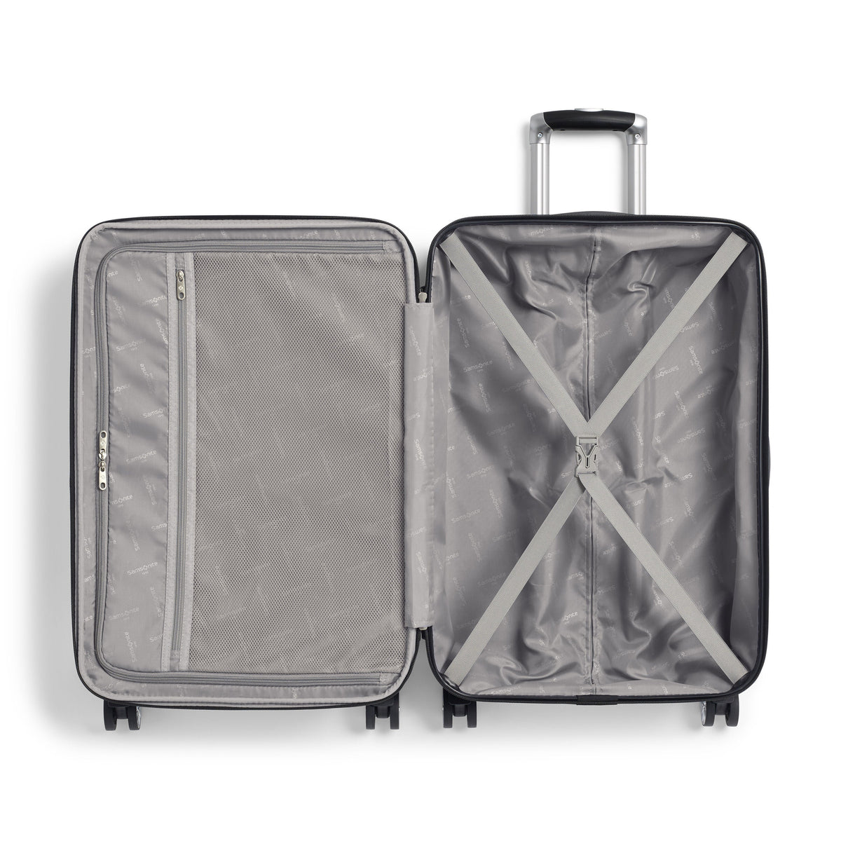 Samsonite Trek 3 Piece Set in the color Charcoal.
