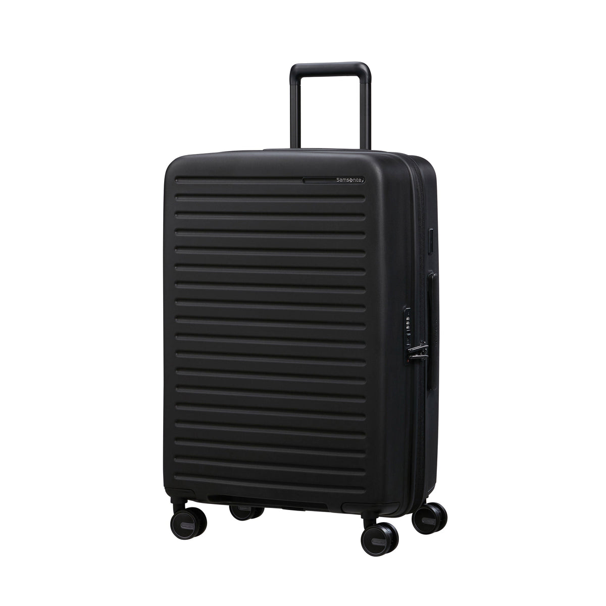 Samsonite RestackD Spinner Medium in the color Black.
