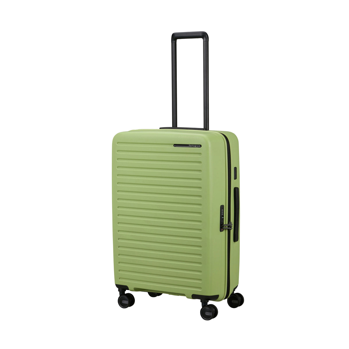 Samsonite RestackD Spinner Medium in the color Wasabi.