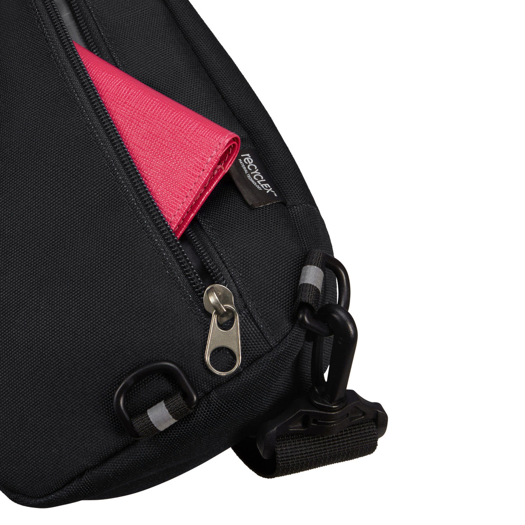 American Tourister BrightUp Sling Bag in the color Black.