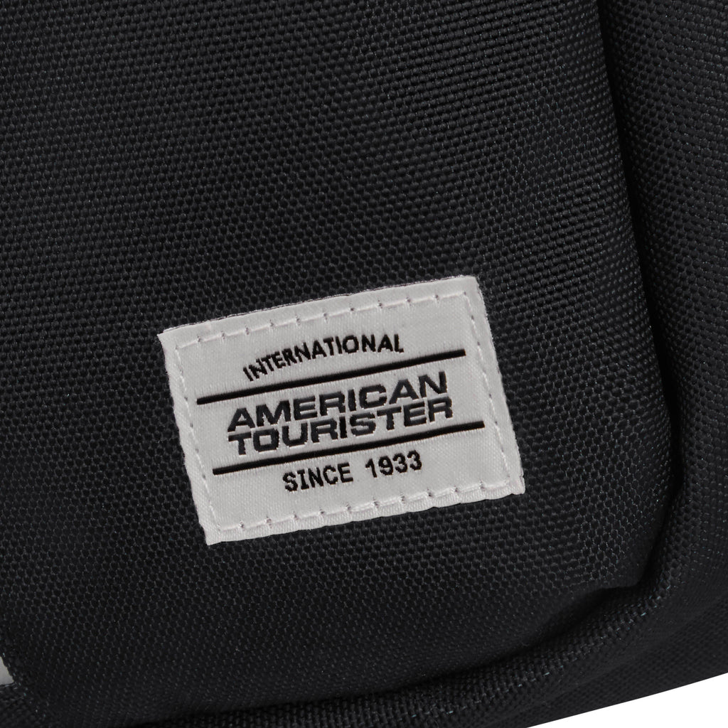 American Tourister BrightUp Sling Bag in the color Black.