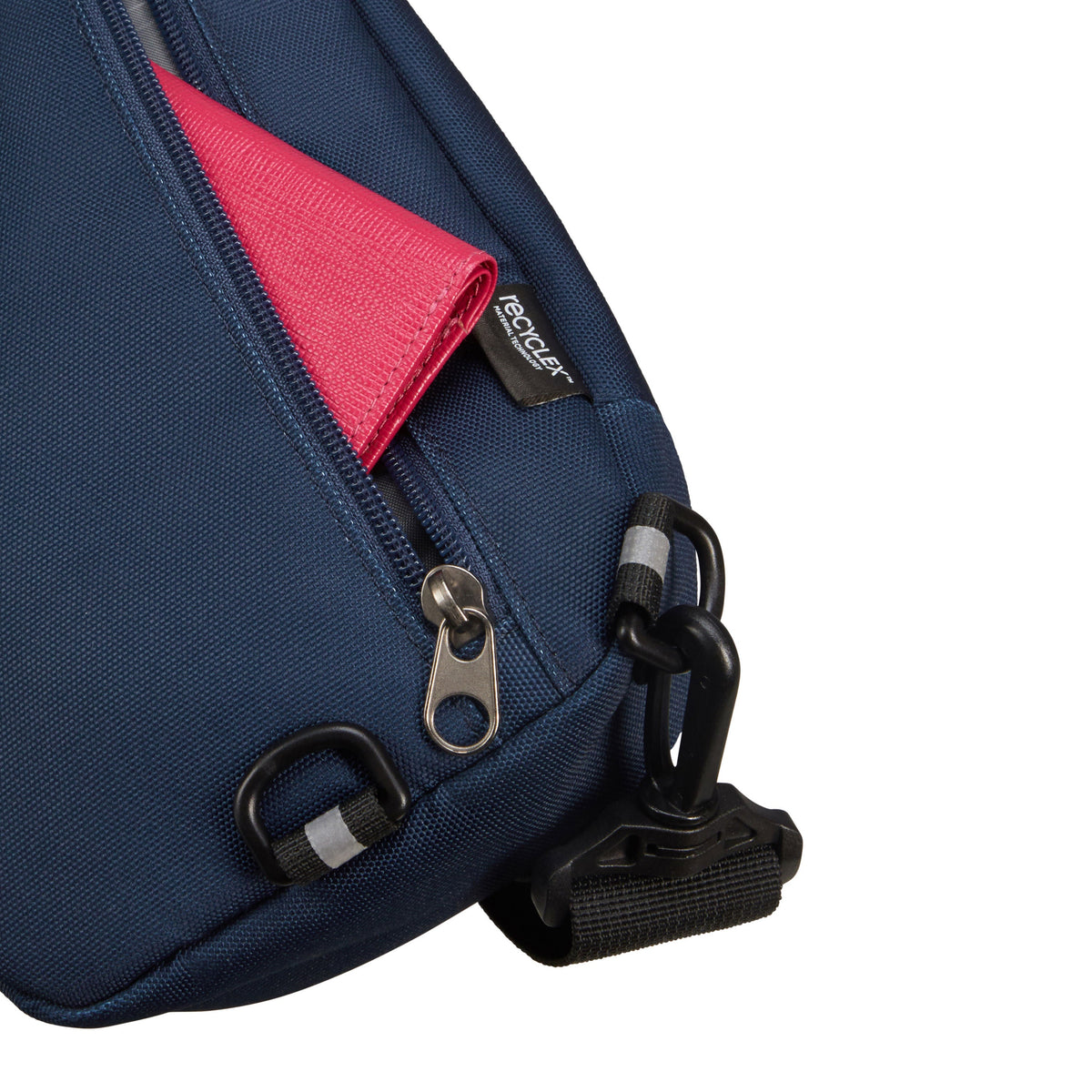 American Tourister BrightUp Sling Bag in the color Navy.