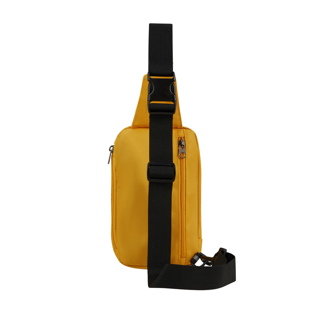 American Tourister BrightUp Sling Bag in the color Yellow.