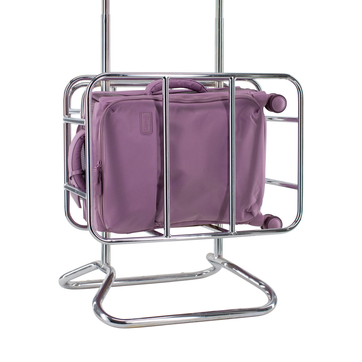 Lipault PLUME Cabin Spinner - Born In Air in the color Virtual Purple.