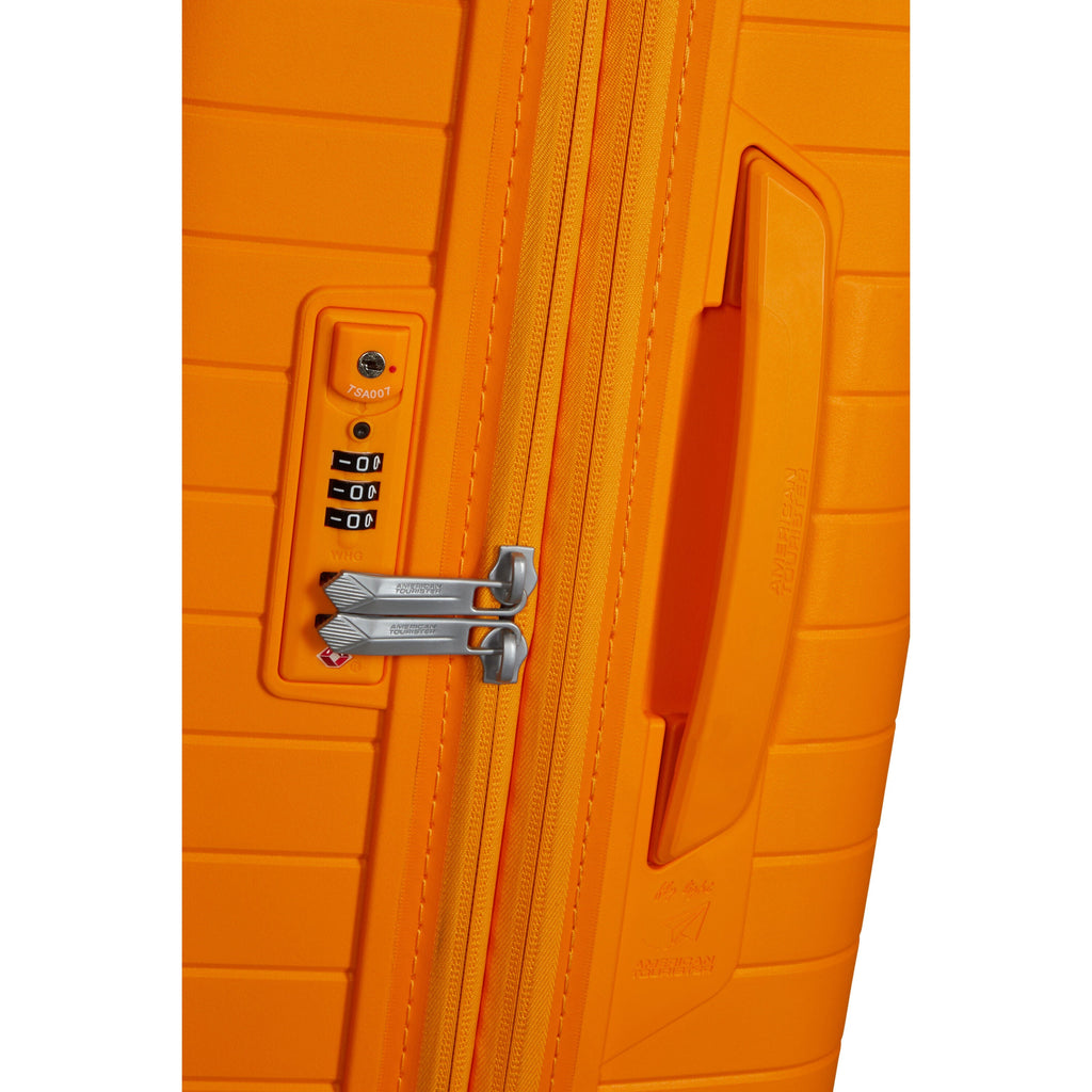 American Tourister FastForward Spinner Carry-On™ in the color Radiant Orange.