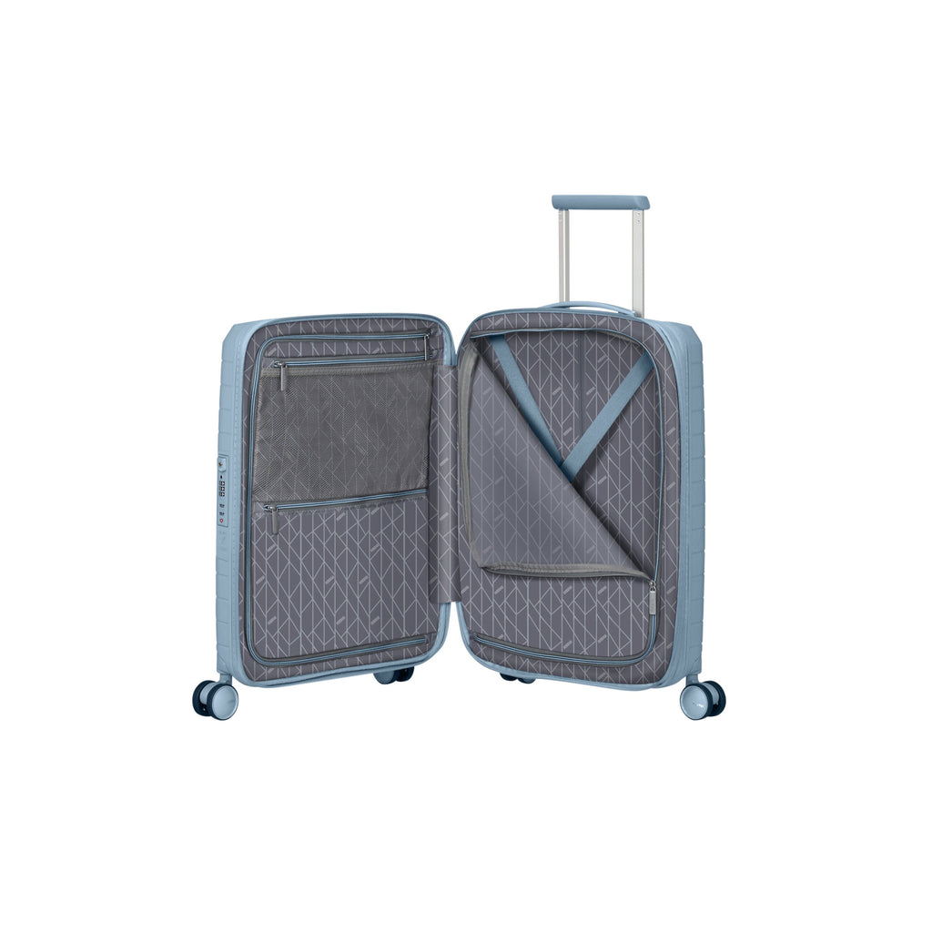 American Tourister FastForward Spinner Carry-On™ in the color Steel Blue.