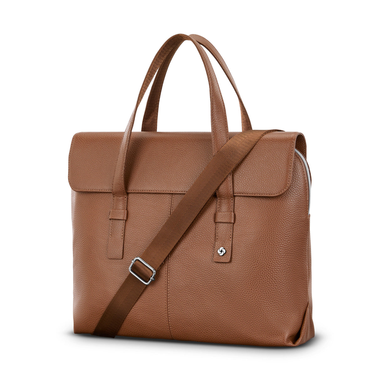 Samsonite Mobile Solution 2 Leather Convertible Brief J7