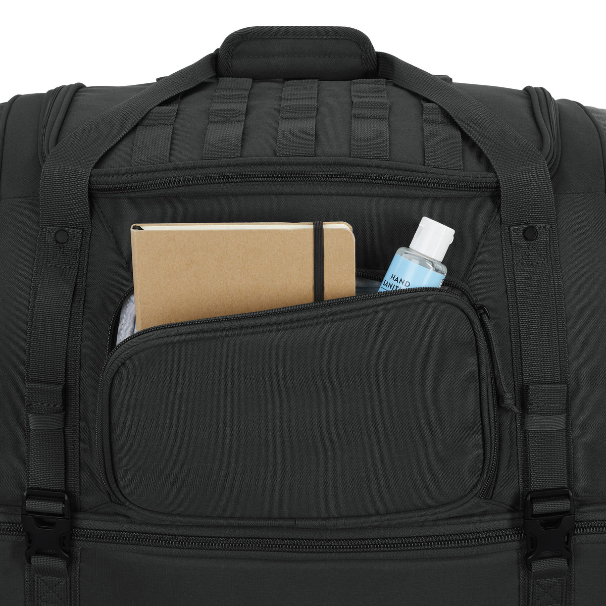 High Sierra Pathsetter 22" Wheeled Duffle in the color Black.
