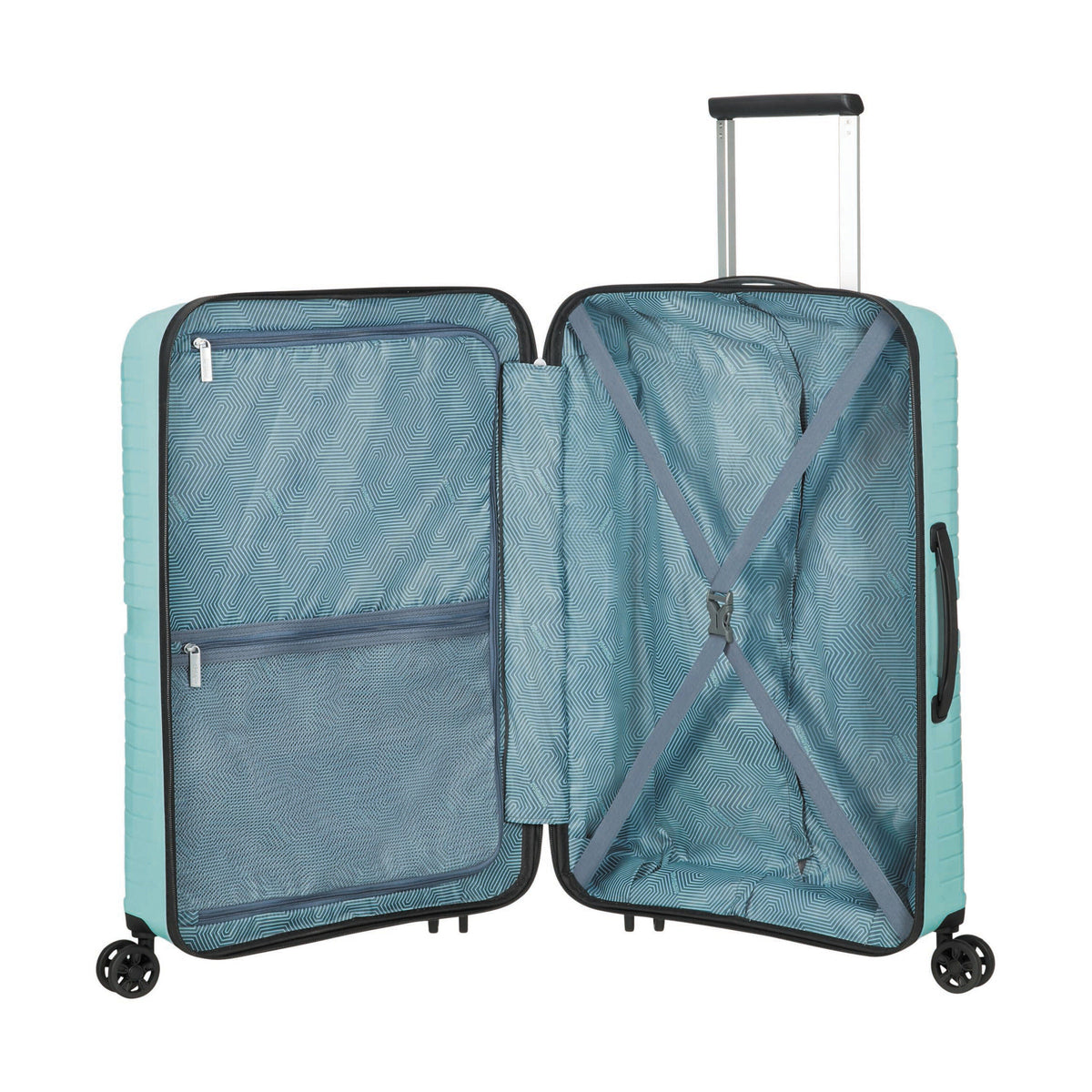 American Tourister Airconic 3 Piece Set in the color Purist Blue.